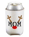 Matching Family Christmas Design - Reindeer - Mom Can / Bottle Insulator Coolers by TooLoud-Can Coolie-TooLoud-1-Davson Sales