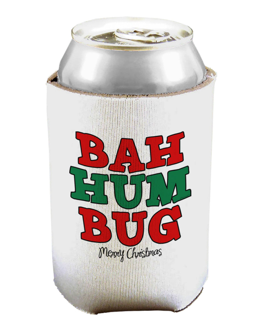 Bah Humbug Merry Christmas Can / Bottle Insulator Coolers-Can Coolie-TooLoud-1 Piece-Davson Sales