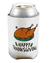 TooLoud Happy Thanksgiving Can Bottle Insulator Coolers-Can Coolie-TooLoud-2 Piece-Davson Sales
