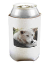 Laying White Wolf Can / Bottle Insulator Coolers-Can Coolie-TooLoud-1-Davson Sales