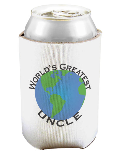 World's Greatest Uncle Can and Bottle Insulator Koozie-Koozie-TooLoud-White-Davson Sales