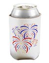 Patriotic Fireworks with Bursting Stars Can / Bottle Insulator Coolers by TooLoud-Can Coolie-TooLoud-1-Davson Sales