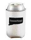 Connecticut - United States Shape Can / Bottle Insulator Coolers-Can Coolie-TooLoud-1 Piece-Davson Sales