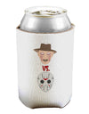Scary Face Versus Scary Face - Halloween Can / Bottle Insulator Coolers-Can Coolie-TooLoud-1-Davson Sales
