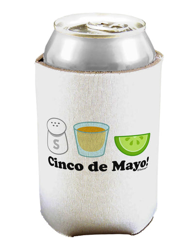 Cinco de Mayo Design - Salt Tequila Lime Can / Bottle Insulator Coolers by TooLoud-Can Coolie-TooLoud-1-Davson Sales