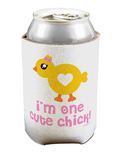 I'm One Cute Chick Can / Bottle Insulator Coolers by TooLoud-Can Coolie-TooLoud-1-Davson Sales