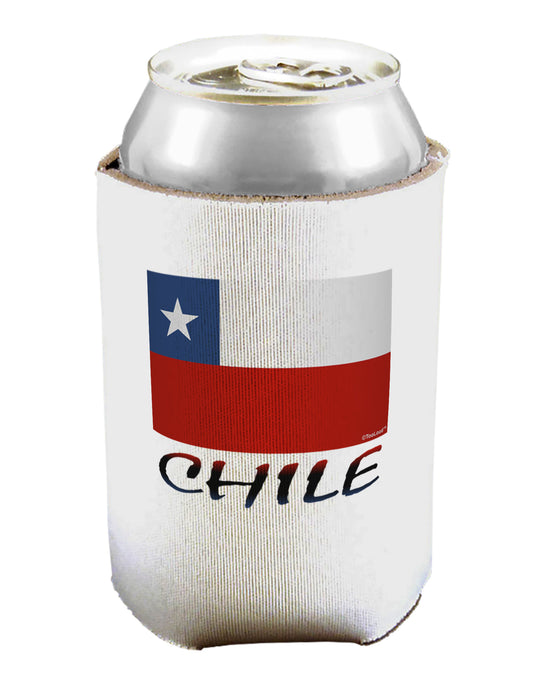 Chile Flag Can / Bottle Insulator Coolers-Can Coolie-TooLoud-1-Davson Sales
