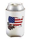 American Roots Design - American Flag Can / Bottle Insulator Coolers by TooLoud-Can Coolie-TooLoud-1-Davson Sales