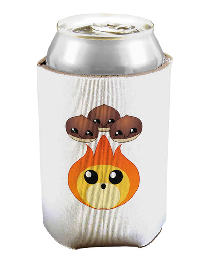 Cute Chestnuts Roasting - Christmas Can / Bottle Insulator Coolers-Can Coolie-TooLoud-1-Davson Sales