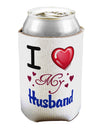 I Love Heart My Husband Can / Bottle Insulator Coolers-Can Coolie-TooLoud-1 Piece-Davson Sales