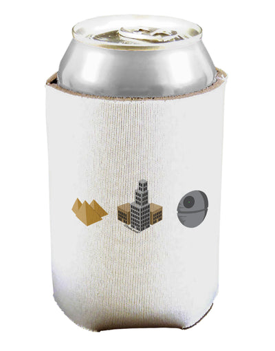 History of Architecture Funny Sci-fi Can / Bottle Insulator Coolers by TooLoud-Can Coolie-TooLoud-1-Davson Sales