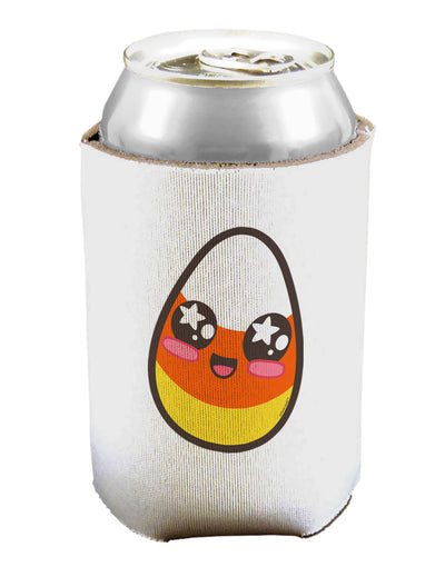 Cute Boy Child Candy Corn Family Halloween Can and Bottle Insulator Cooler-Bottle Insulator-TooLoud-White-Davson Sales