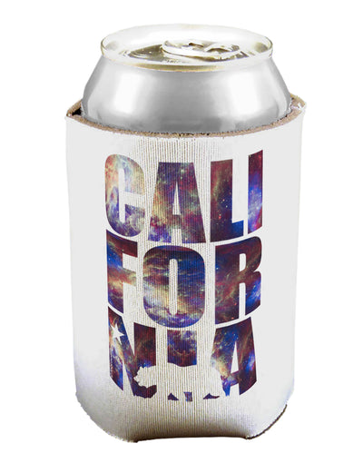 California Republic Design - Space Nebula Print Can / Bottle Insulator Coolers by TooLoud-Can Coolie-TooLoud-1-Davson Sales