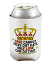 MLK - Only Love Quote Can / Bottle Insulator Coolers-Can Coolie-TooLoud-1-Davson Sales