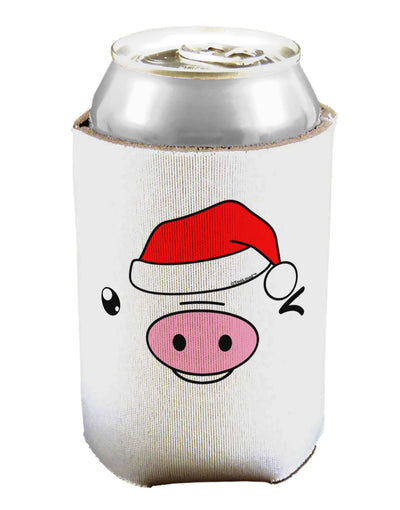 Kyu-T Face Oinkz Santa Hat Boy Pig Can / Bottle Insulator Coolers-Can Coolie-TooLoud-1 Piece-Davson Sales