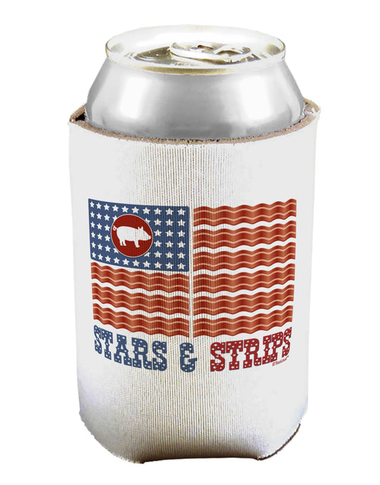 American Bacon Flag - Stars and Strips Can / Bottle Insulator Coolers-Can Coolie-TooLoud-1-Davson Sales