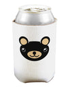 Kyu-T Head - Night Beartholomew Teddy Bear Can and Bottle Insulator Cooler-Bottle Insulator-TooLoud-White-Davson Sales