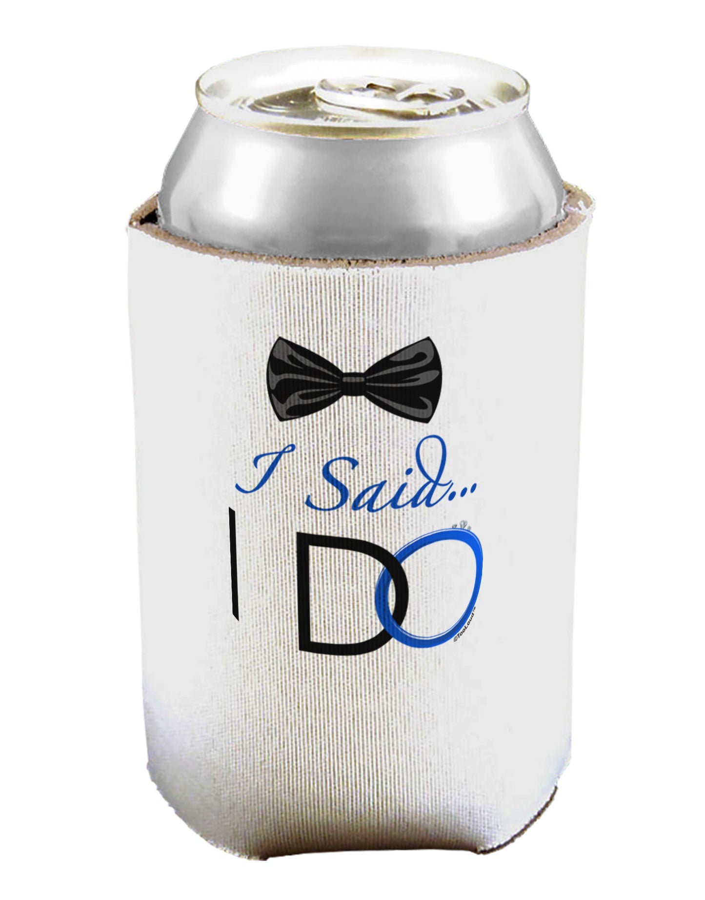 I Said I Do - Groom Can / Bottle Insulator Coolers-Can Coolie-TooLoud-1-Davson Sales