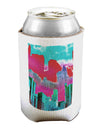 Chicago Abstract 2 Watercolor Can / Bottle Insulator Coolers-Can Coolie-TooLoud-1 Piece-Davson Sales