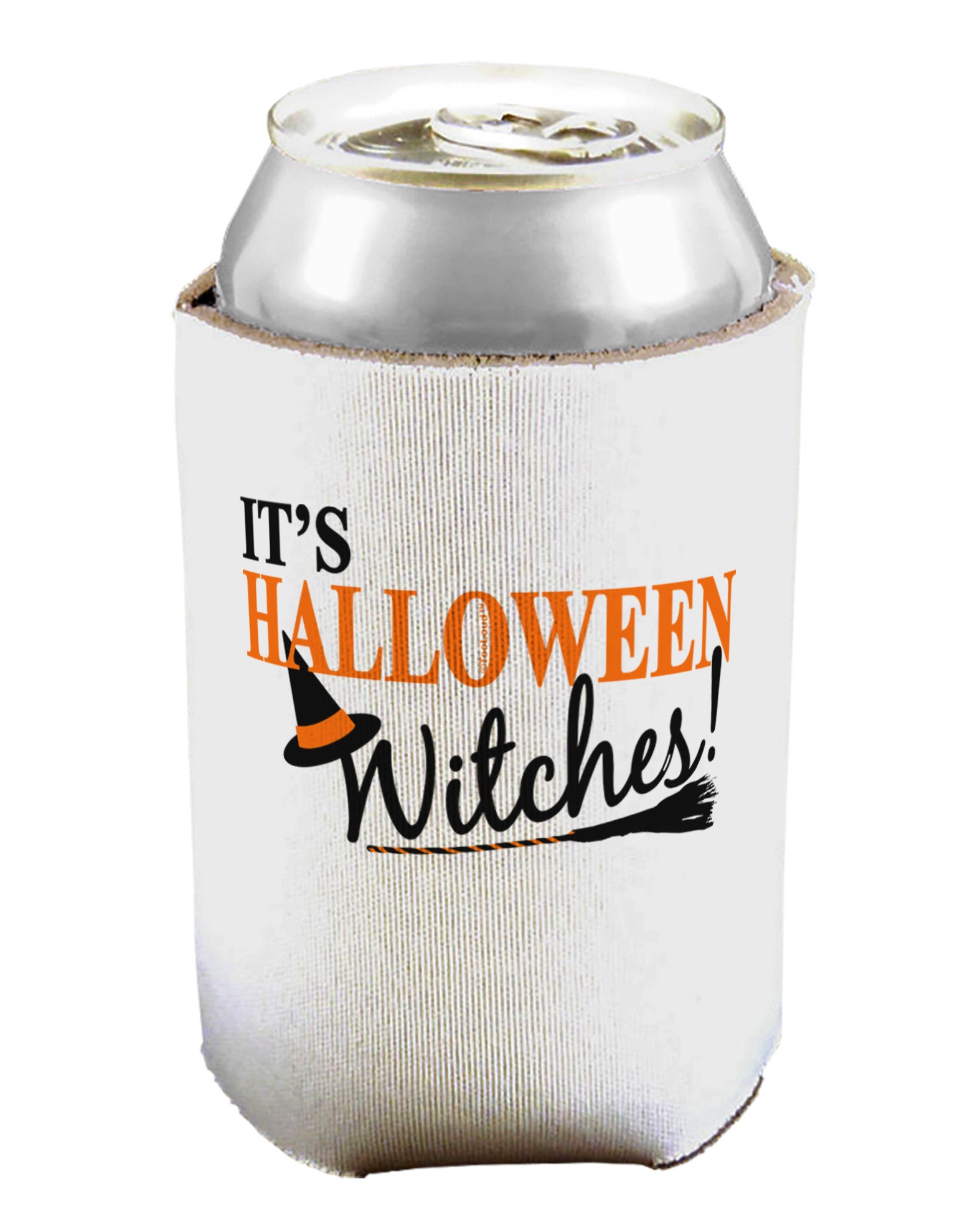 It's Halloween Witches Hat Can / Bottle Insulator Coolers-Can Coolie-TooLoud-1-Davson Sales