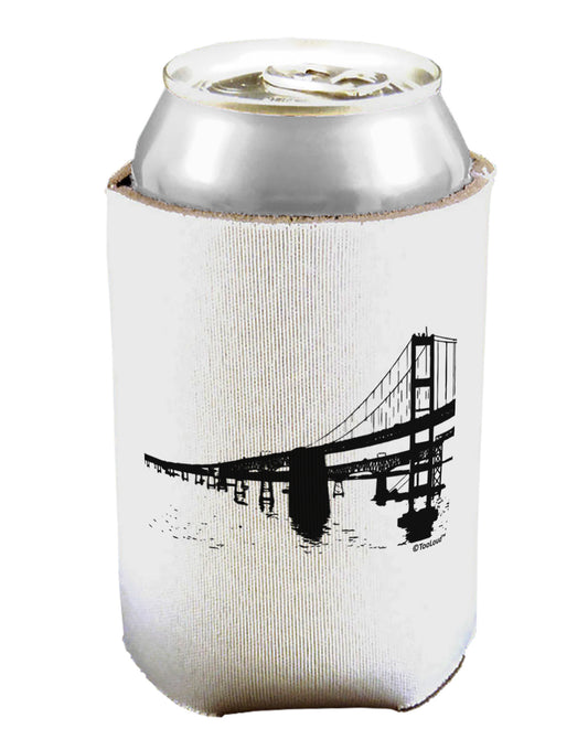 Bay Bridge Cutout Design Can / Bottle Insulator Coolers by TooLoud-Can Coolie-TooLoud-1-Davson Sales