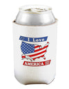 I Love America Can and Bottle Insulator Cooler-Bottle Insulator-TooLoud-White-Davson Sales