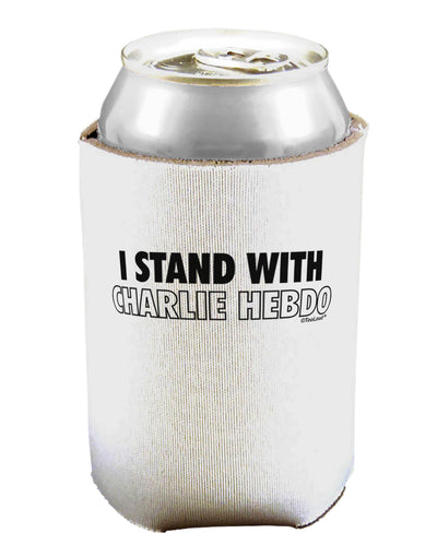 I Stand With Charlie Can / Bottle Insulator Coolers by TooLoud-Can Coolie-TooLoud-1-Davson Sales