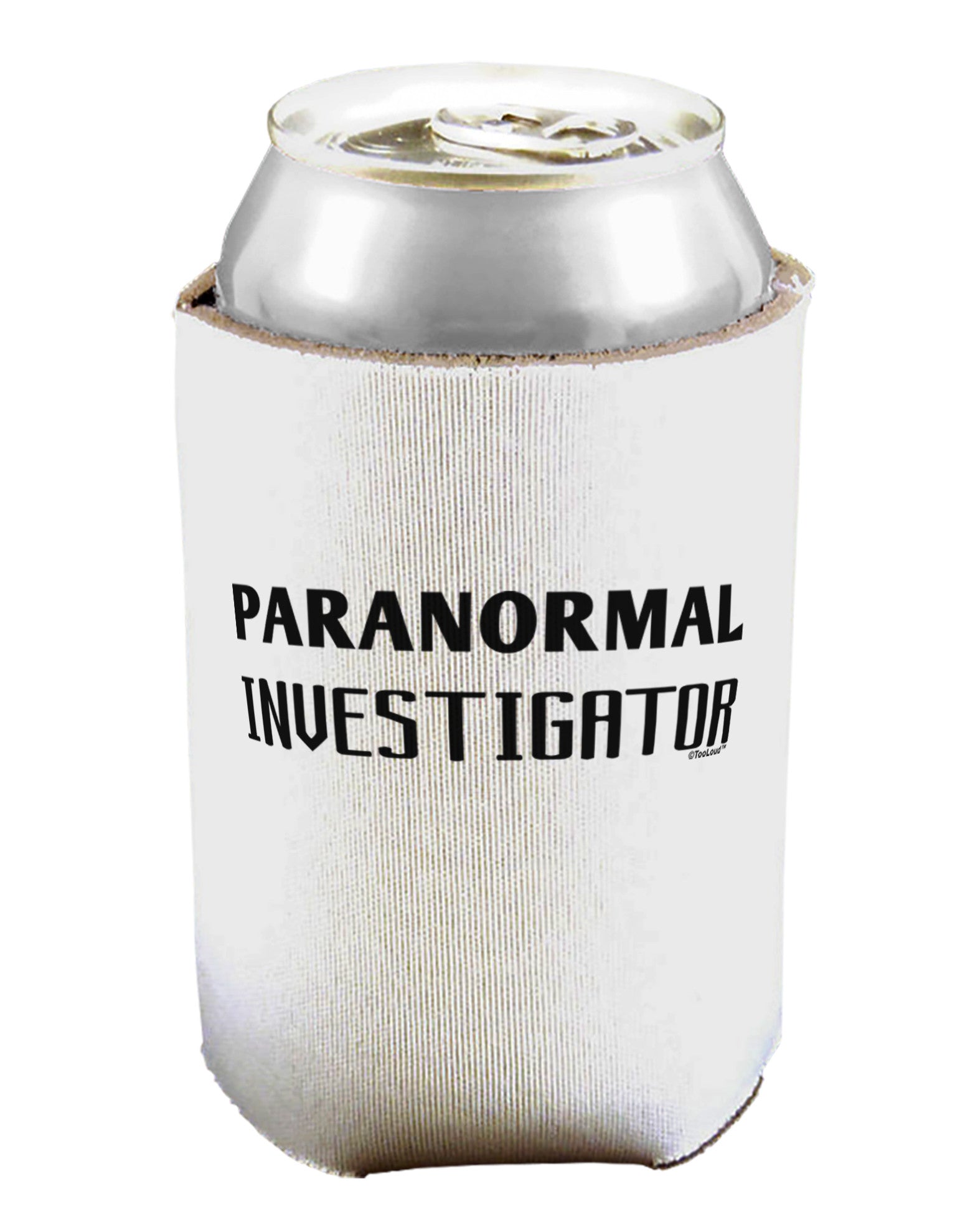 Paranormal Investigator Can / Bottle Insulator Coolers-Can Coolie-TooLoud-1-Davson Sales