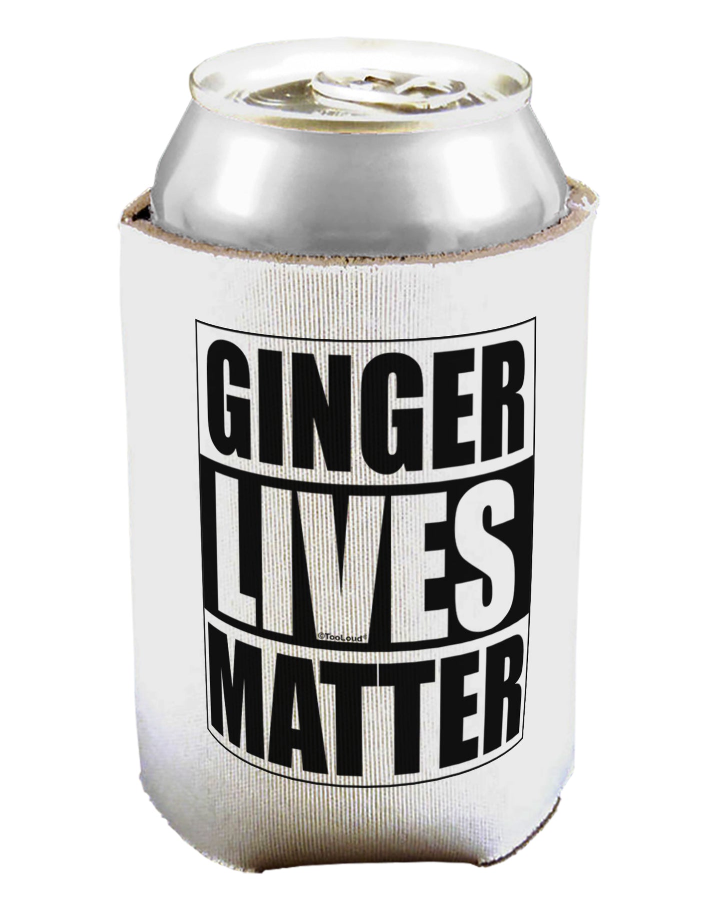 Ginger Lives Matter Can / Bottle Insulator Coolers by TooLoud-Can Coolie-TooLoud-1-Davson Sales