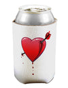 Shot Through the Heart Bleeding Can / Bottle Insulator Coolers by TooLoud-Can Coolie-TooLoud-1-Davson Sales