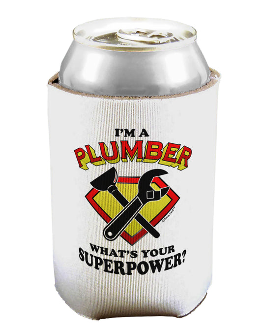 Plumber - Superpower Can / Bottle Insulator Coolers-Can Coolie-TooLoud-1-Davson Sales