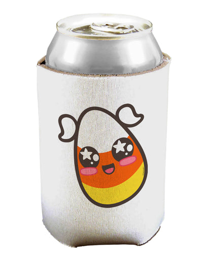 Cute Girl Child Candy Corn Family Halloween Can and Bottle Insulator Cooler-Bottle Insulator-TooLoud-White-Davson Sales