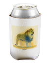 Lion Watercolor 1 Can / Bottle Insulator Coolers-Can Coolie-TooLoud-1 Piece-Davson Sales