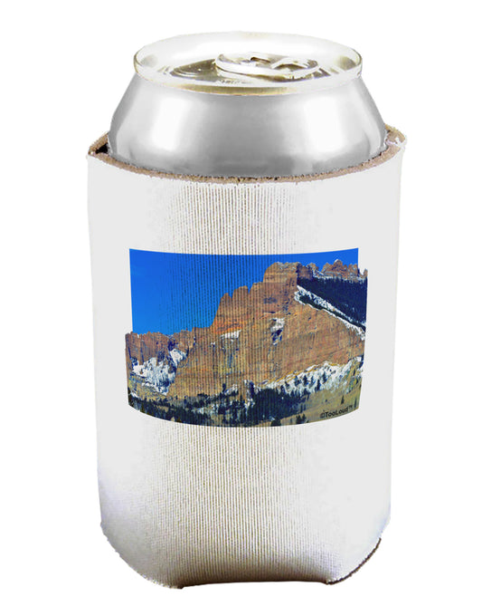 Colorado Snowy Mountains Cutout Can / Bottle Insulator Coolers-Can Coolie-TooLoud-1-Davson Sales