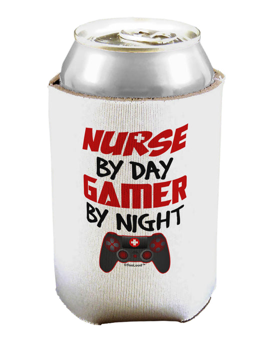 Nurse By Day Gamer By Night Can / Bottle Insulator Coolers-Can Coolie-TooLoud-1-Davson Sales