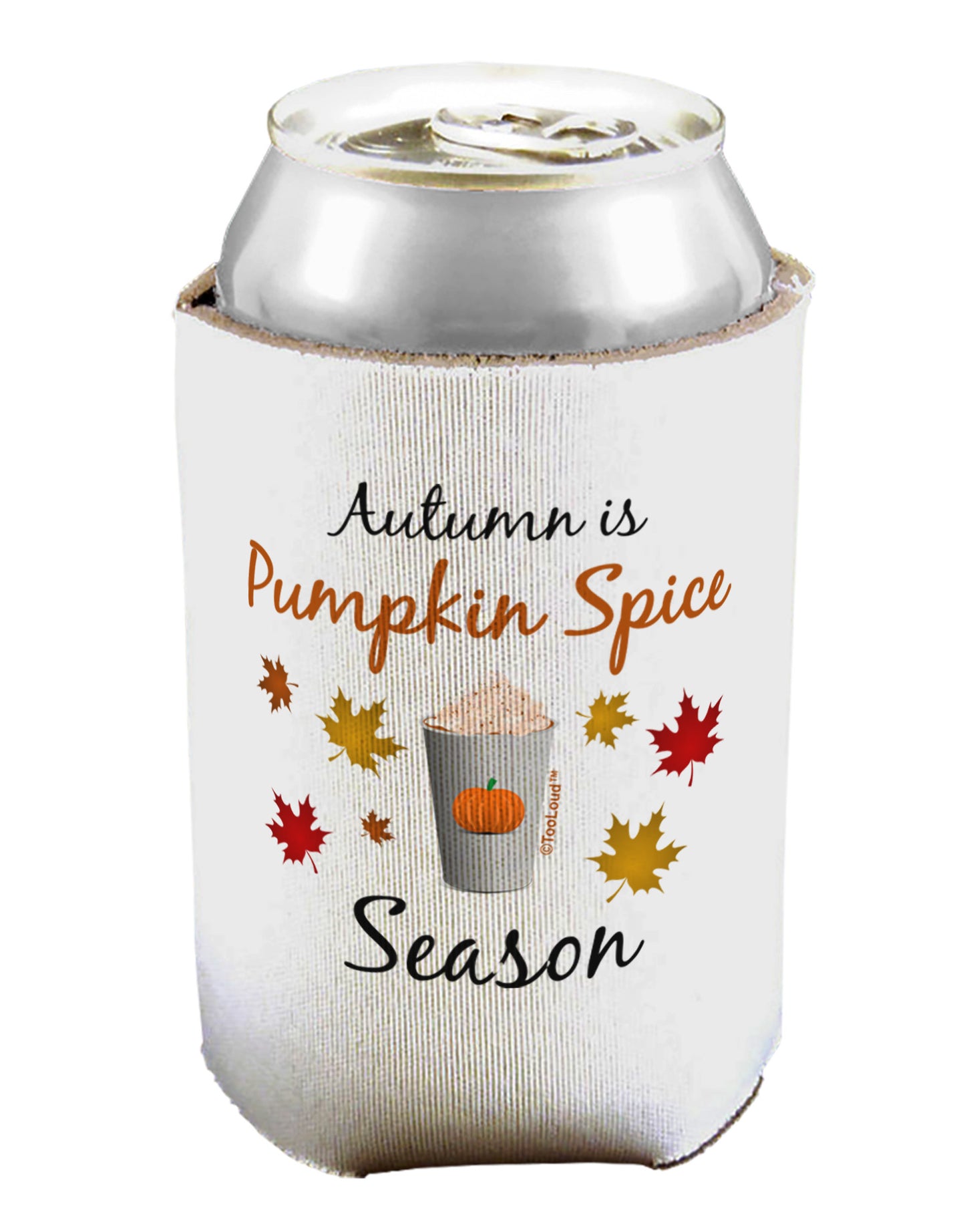 Pumpkin Spice Season Can / Bottle Insulator Coolers-Can Coolie-TooLoud-1-Davson Sales