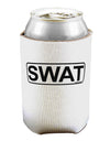 SWAT Team Logo - Text Can / Bottle Insulator Coolers by TooLoud-Can Coolie-TooLoud-1-Davson Sales