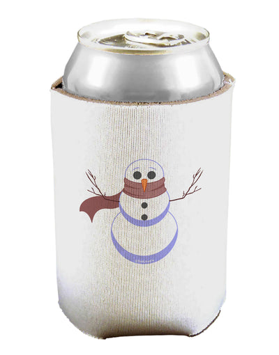 Snowman with Scarf Design Can / Bottle Insulator Coolers-Can Coolie-TooLoud-1-Davson Sales