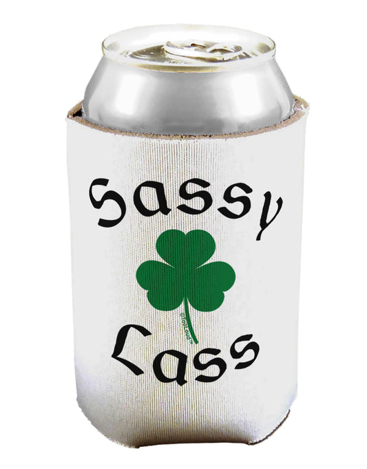 Sassy Lass St Patricks Day Can / Bottle Insulator Coolers-Can Coolie-TooLoud-1-Davson Sales