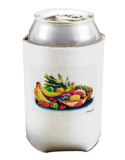 TooLoud Watercolor Fruit Bowl 3 Can / Bottle Insulator Coolers-Can Coolie-TooLoud-1 Piece-Davson Sales