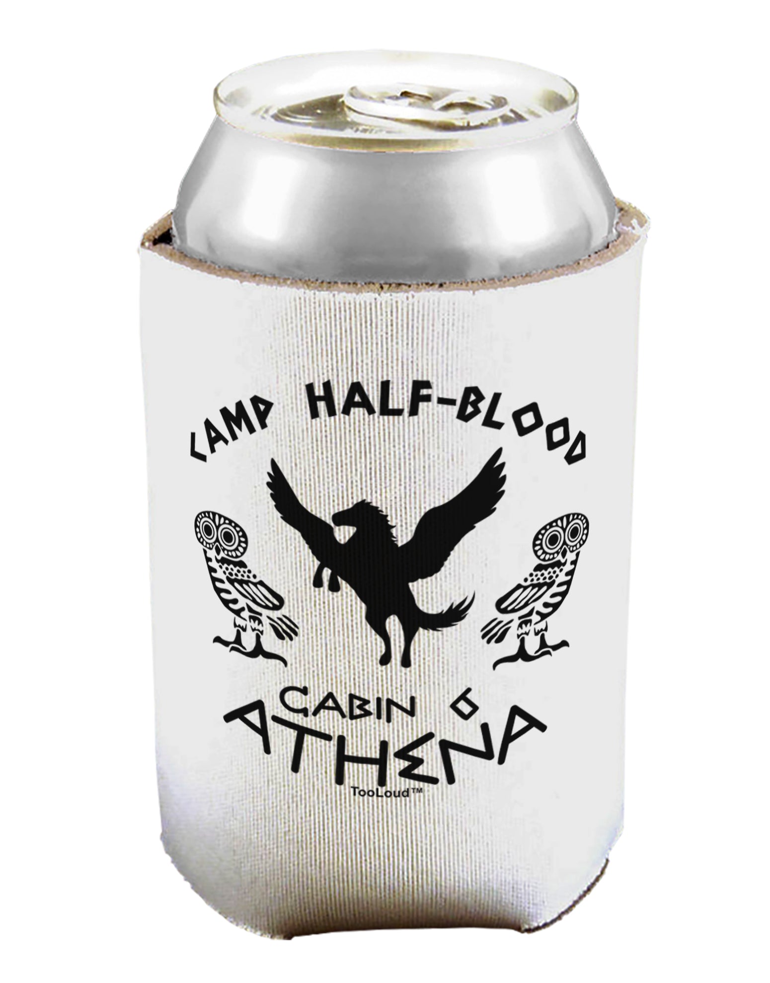 Camp Half Blood Cabin 6 Athena Can / Bottle Insulator Coolers by TooLoud-Can Coolie-TooLoud-1-Davson Sales