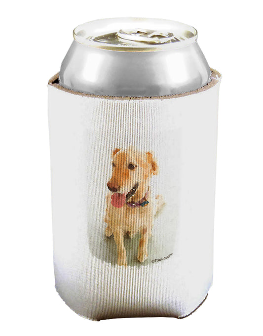 Golden Retriever Watercolor Can / Bottle Insulator Coolers-Can Coolie-TooLoud-1-Davson Sales