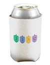 Hanukkah Dreidels Can / Bottle Insulator Coolers-Can Coolie-TooLoud-1 Piece-Davson Sales