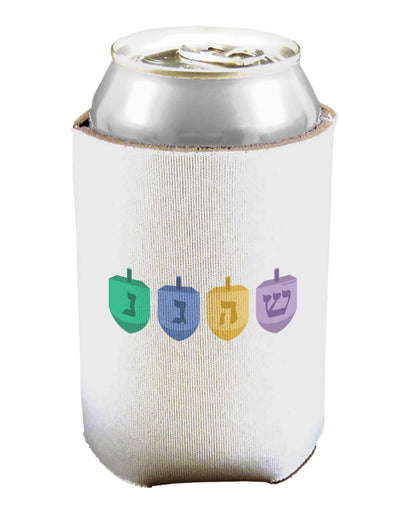 Hanukkah Dreidels Can / Bottle Insulator Coolers-Can Coolie-TooLoud-1 Piece-Davson Sales