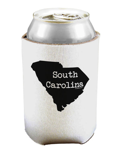 South Carolina - United States Shape Can / Bottle Insulator Coolers by TooLoud-Can Coolie-TooLoud-1-Davson Sales