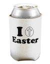 I Egg Cross Easter Design Can / Bottle Insulator Coolers by TooLoud-Can Coolie-TooLoud-1-Davson Sales