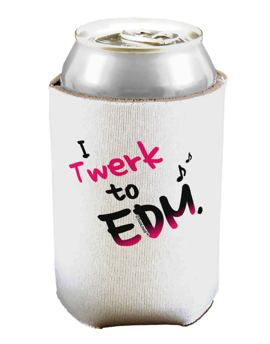 Twerk To EDM Pink Can / Bottle Insulator Coolers-Can Coolie-TooLoud-1-Davson Sales