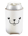 Kyu-T Face - Buckley the Beaver Can and Bottle Insulator Cooler-Bottle Insulator-TooLoud-White-Davson Sales