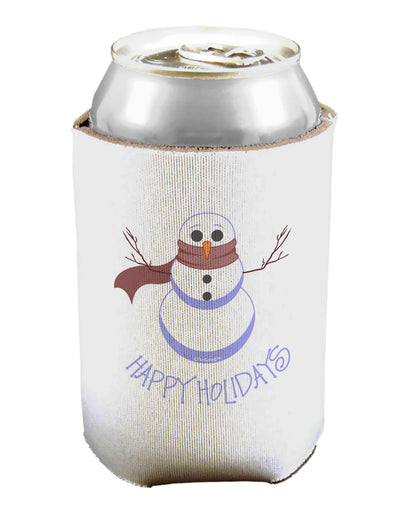 Snowman - Happy Holidays Can / Bottle Insulator Coolers-Can Coolie-TooLoud-1-Davson Sales