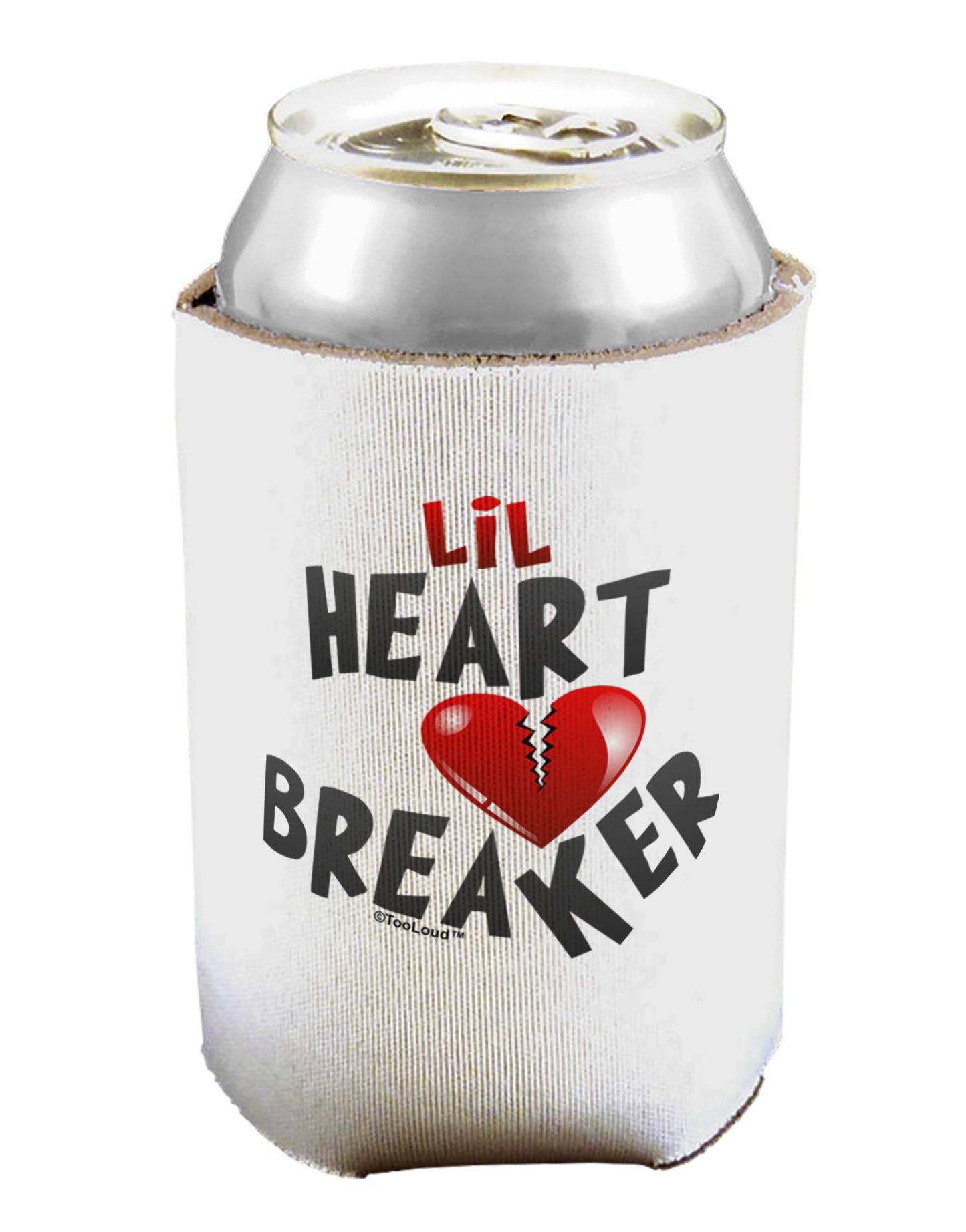 Lil Heart Breaker Can / Bottle Insulator Coolers-Can Coolie-TooLoud-1-Davson Sales